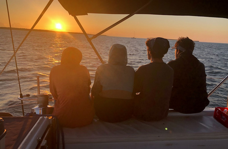 Dunedin Florida sunset sailing cruises and charters